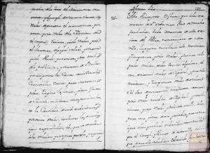 Páginas 19 y 20: Corresponde a a la microfilmación realizada por el CECOMi sobre las Respuestas Generales depositadas en Simancas e individualizada por pueblos según el Catastro