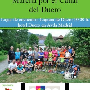 Jornada de Nordic Walking. Marcha por el Canal del&nbsp;Duero.