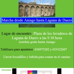 Marcha desde Aniago hasta Laguna de&nbsp;Duero