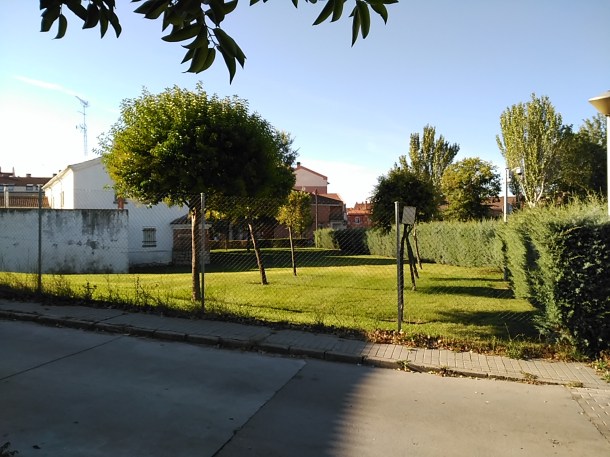 Jardín del puesto de la Guardia Civil