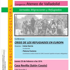 Resumen de la Conferencia: Crisis de los refugiados en Europa, por Iratxe García y Paloma&nbsp;Favieres