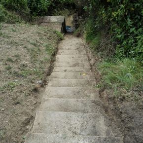 Intervención-limpieza de la Fuente Juana, por el Ateneo de Laguna y&nbsp;Aphal