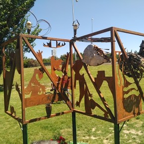 Inauguracion del monumento en recuerdo a las victimas del regimen&nbsp;franquista