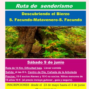 Excursión de senderismo al Bierzo (San&nbsp;Facundo)