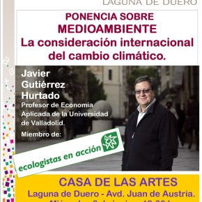 Resumen de la Ponencia sobre «La consideración internacional del Cambio&nbsp;Climático»