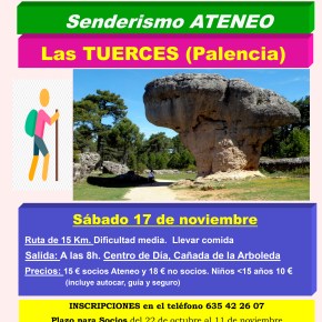 Excursión de senderismo al norte de Palencia (Las&nbsp;Tuerces)