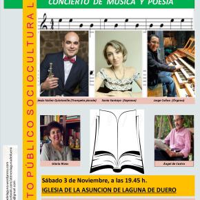 CONCIERTO DE MÚSICA Y&nbsp;POESÍA