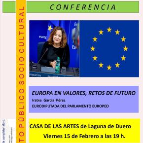 Conferencia: Europa en valores, retos de futuro, por Iratxe García&nbsp;Pérez