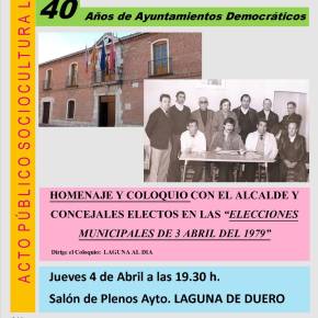 Resumen del Homenaje: 40 años de Ayuntamientos&nbsp;Democráticos