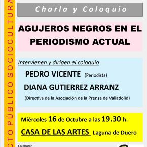 Charla y coloquio: Agujeros negros en el periodismo&nbsp;actual