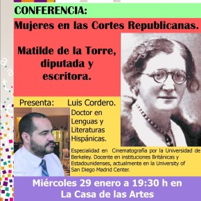Conferencia: Las mujeres en las Cortes&nbsp;Republicanas