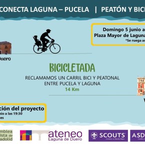 CONECTA LAGUNA PUCELA PEATÓN Y BICI Presentacion junio&nbsp;2022