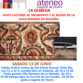Excursión Cultural junio&nbsp;2026
